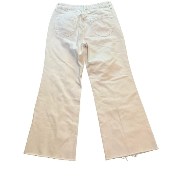 We the Free White Wide Leg Jeans Size 31 - Picture 2 of 8
